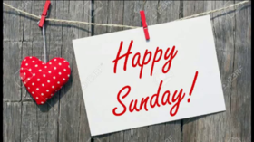 Happy sunday on the sheet of paper. New ecard. Hello Sunday. Happy Sunday card for her. Sunday wishes. Free Download 2024 greeting card