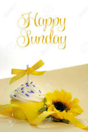 Happy Sunday and a cake. New ecard. Sunday cake, sunflower. Postcard for Sunday. Meet this happy Sunday! Remember: whatever you do and wherever you go, take always a smile and a good mood with you. Free Download 2022 greeting card