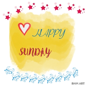 Happy sunday postcard. New ecard. Happy Sunday. Have a graet weekend. Have a nice day My dear. Sunday postcard. Free Download 2025 greeting card