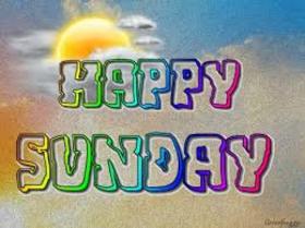 Happy Sunday and The Sun. New ecard. Sunday. Sun. Colorful sunday. Happy Sunday to you. Sunday wishes. Free Download 2025 greeting card