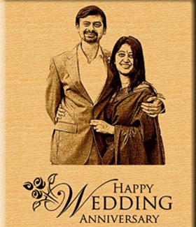 Happy Wedding anniversary to my friends. Happiness to your family and prosperity to your home. Free Download 2025 greeting card