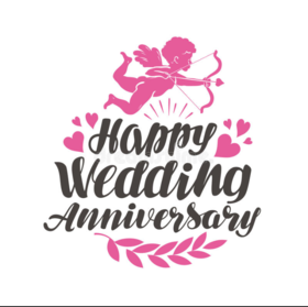 Happy Wedding anniversary card. The way of life will always be your happy and beautiful, let the house be cozy and warm, let your love remain sincere and strong, and the family will be friendly and cheerful. Free Download 2024 greeting card