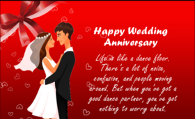 Happy Wedding anniversary to the lovely couple. Health to your family, trust, hot love and prosperity. Greeting card. Free Download 2025 greeting card