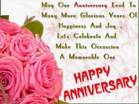 Happy Wedding anniversary to the love of my life. May our Anniversary lead to many more Glorious years of happiness and joy. Free Download 2025 greeting card