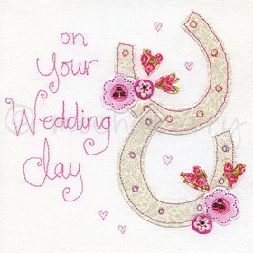 On your wedding day. Ecard for you. Today, when you become one, Linking your lives forever, The knot that is into your hearts, We hope nothing will sever. Free Download 2025 greeting card