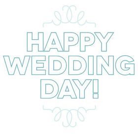 Happy wedding day, lovely friends. A promise of the wedding, That two hearts truly make, Is vows to be forever To guide, to give and take! Free Download 2025 greeting card