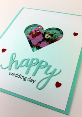 Happy wedding day green ecard. Greeting card. Let your family be happy, Love, luck and affection is rich! Free Download 2025 greeting card