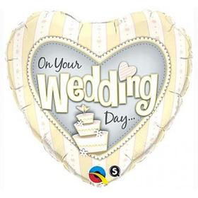 Happy wedding day, my dear! Greeting card. On your Wedding day. Hearts shape. Cake. Free Download 2025 greeting card