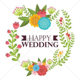 Happy wedding day to you. Greeting card. May all the days ahead be happy ever after. Free Download 2024 greeting card