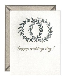 It's your wedding day. Greeting card. Wishing you a lovely day that you will remember with happiness. Free Download 2024 greeting card