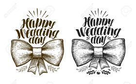 Happy wedding day. Wedding. Greeting card for free. Free Download 2024 greeting card