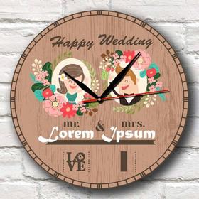 Happy wedding day with love! Greeting card. This wish is for great happiness, Which you can always share! Free Download 2025 greeting card