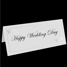 Happy wedding day white ecard. Greeting card. You have a special day today. You became husband and wife. Love you dearly each other Before your wedding, gold. Free Download 2025 greeting card