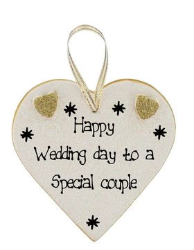 Happy wedding day heart. Greeting card. Wishing you a lovely day that you will remember with happiness. Free Download 2025 greeting card