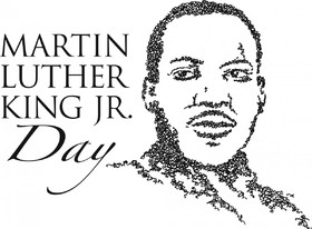 Ecard for Martin Luther's day. Martin Luther King Jr. Day! Free Download 2025 greeting card