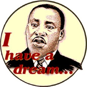 Martin Luther King Dream. I have a dream... Free Download 2024 greeting card