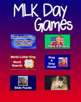 Martin Luther King Day games. Ecard for free. Games of the Martin Luther King's day. Free Download 2023 greeting card