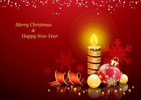 Merry Christmas and Happy New Year card to you! I sincerely congratulate you on Christmas and wish you a happy and kind soul, sincere hopes and love of the heart, true happiness. Free Download 2025 greeting card