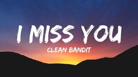 I Miss You so hard. Ecard for You. I Miss you, my clean bandit. Free Download 2025 greeting card