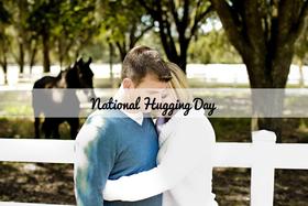 National Hugging Day, dear friends! A hug is a great gift Happy Hug Day! Free Download 2025 greeting card