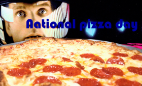 National pizza day wishes for daddy. New Ecard. Warm regards for the national pizza day. A nice piece of pizza. I like pizza. Pizza with salami. Free Download 2024 greeting card