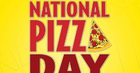 National pizza day! This card for you. National pizza day!!! Greeting card. While you have pizza, You are not alone in this universe. Free Download 2024 greeting card