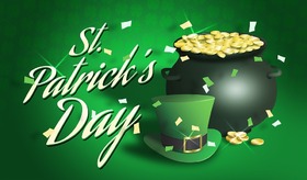 Patrick's Day!!! Cards for grandparents... Gold... Pot of gold... Hat... Have a good weekend! Free Download 2024 greeting card