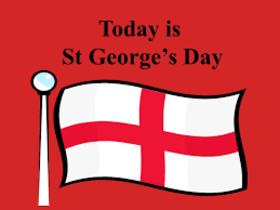 St. George's day ecard. Congratulations to my friends. On St. George's Day I want to wish you that he could you in life protect and save. Free Download 2024 greeting card
