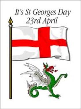 It is St. George's day. New ecard. I wish everyone love and peace, Let peace reign on the earth! Free Download 2024 greeting card