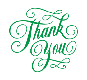 Green words on the white background. Appreciate it! I wish to express my gratitude to you. Free Download 2024 greeting card