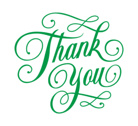 Green words on the white background. Appreciate it! I wish to express my gratitude to you. Free Download 2025 greeting card