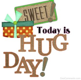 Today is Hug Day! New ecard. National hug day... Sweet!!!! Today is Hug Day!!! Free Download 2025 greeting card