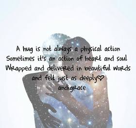 Tomorrow will be national hug day... New ecard. A hug is not always a physical action Sometimes it's an action of heart and soul wrapped and delivered in beautiful words and felt just as deeply.... Free Download 2025 greeting card