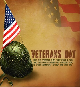 Veterans' Day. Ecard for grandfather. Veterans Day But the Freedom that they fought for, and the country grand they wrought for, is their monument to day, and for aye... Free Download 2024 greeting card
