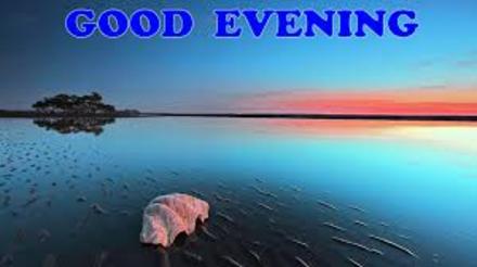 Good Evening greeting cards. Free download all images.
