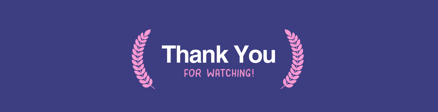 thank you for watching animation gif