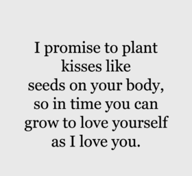 As I llove you... Nice ecard! I promise to plant kisses like seeds on your body, so in time you can grow to love yourself as I love you... Free Download 2024 greeting card