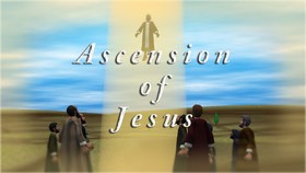 Ascension day... Greeting card for grandmother... Ascension day... Ascension of Jesus... Free Download 2024 greeting card