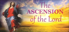 Ascension day... Greeting card for relatives... The Ascension of the Lord... Free Download 2024 greeting card