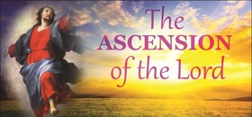 Ascension day... Greeting card for relatives... The Ascension of the Lord... Free Download 2025 greeting card