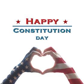 Constitution day 2018... Card for dad... The Constitution Day was first celebrated in Iowa in 1911. Free Download 2024 greeting card