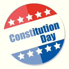 Constitution day 2018... Greeting card for him... This event happened on September 17, 1787. This historic date is significant for the whole world, but especially for America, because it was precisely their Constitution. Free Download 2024 greeting card