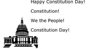 Constitution day! Black & white ecard for free. Happy Constitution Day! Constitution! We the People! Constitution Day!!! Free Download 2025 greeting card