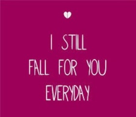 Everyday... Ecard for grandparents... I still Fall for you Everyday... Have a good day!!! Free Download 2025 greeting card