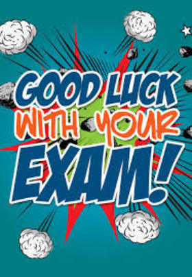 Exam is coming. American comic book! New ecard! Good Luck With Your Exam! Free Download 2024 greeting card