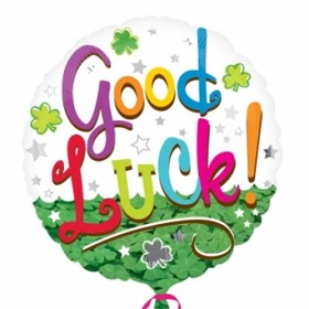 Good luck balloon! New funny ecard! Balloon with a big luck for you! Free Download 2025 greeting card