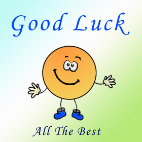 Good luck ecard! Sunny ecard! Good luck and all the best! Free Download 2024 greeting card