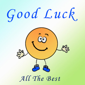 Good luck ecard! Sunny ecard! Good luck and all the best! Free Download 2025 greeting card