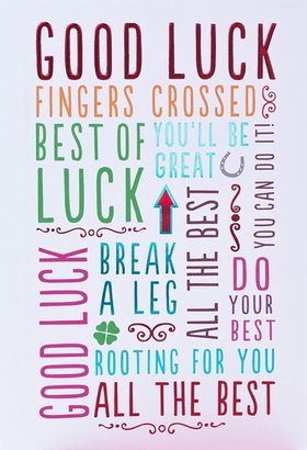 Good luck titles! Card. Good luck, rooting for you all the best, do your best. Free Download 2025 greeting card