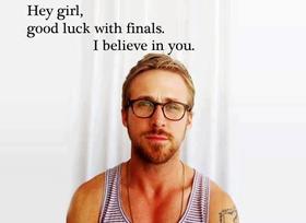 Good luck to you from Ryan Gosling. New ecard! Hey girls, good luck with finals. i believe in you. Free Download 2025 greeting card